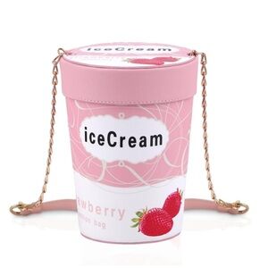 Ice cream Crossbody Purses bag